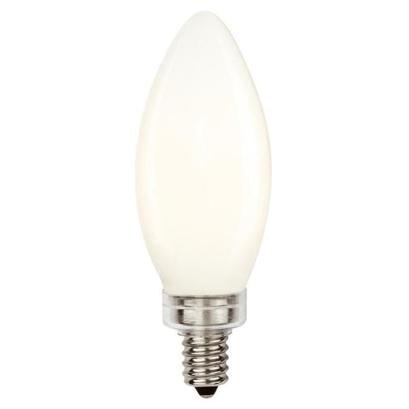 Westinghouse 5022100 B11 Filament Dimmable LED Lamp - 4.5 Watt - 120 Volt - 2700 Kelvin - 450 Lumens - Candelabra Screw E12 Base - Glass