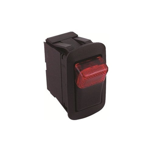 Morris Products 70176 Lit Rocker Switch DPST On-Off