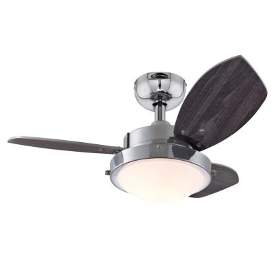 Westinghouse 7224100 Indoor Ceiling Fan with Dimmable LED Light Fixture - 30 inch - Chrome Finish
Reversible Blades - Opal Frosted Glass