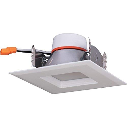 Satco S29758 LED Downlight Retrofit - 4 Inch - 4000 Kelvin - 90 Degree Beam Spread - White Finish