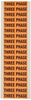 Morris Products 21380 (18)Three Phase Markers (5 Pac