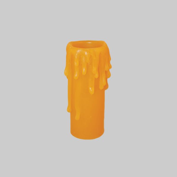 Kirks Lane-5244 - 4" honey amber stand poly resin cover