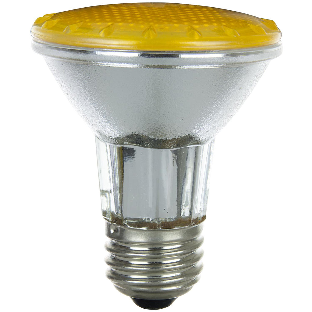 Halogen - Colored PAR20 Reflector - 50 Watt -Yellow - Yellow