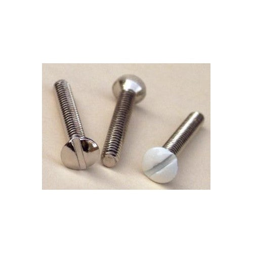 Morris Products 30710 6-32 X 1/2 inch Ivory Plate Screws (Pack of 100)