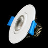 2 Inch Recessed LED Gimbal Downlight - 5 Watt - 400 Lumens - 3000K Kelvin - 80 CRI - 50000 Average Rated Hours - Dimmable - LR23237