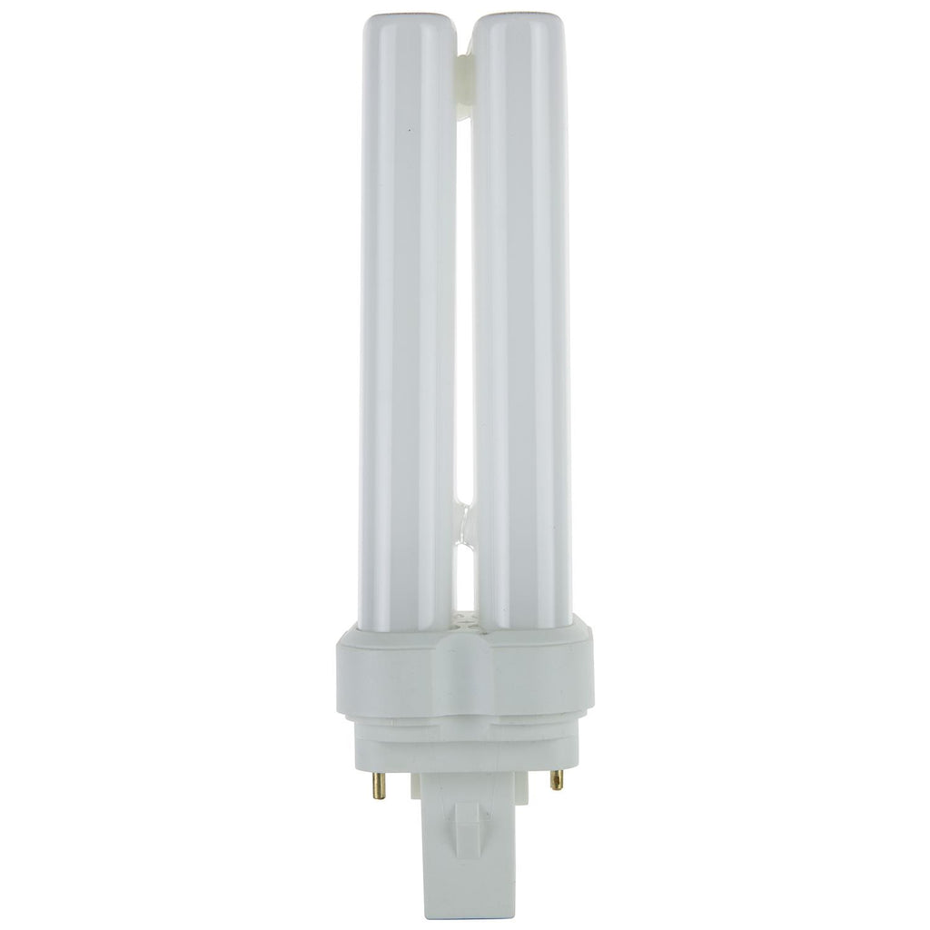 Plug-In - FDL 2-Pin Quad Tube - 28 Watt - 1350 Lumens  - Warm White - 2700 Kelvin