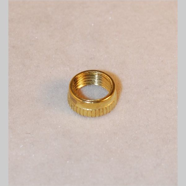 Kirks Lane-67042 - knurled nut for switches, brass