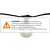 Bulbrite 810152 - 14 ft String Light Kit - 10 Sockets - E12 Base - Black Wire with 15 Watt G16 White Finish Lamps - STRING10/E12/BLACK-G16KT