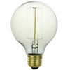 Incandescent - Filament Vintage Style G25 - 60 Watt -Warm White - 2700 Kelvin