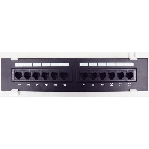 Morris Products 88042 12 Port Patch Panel