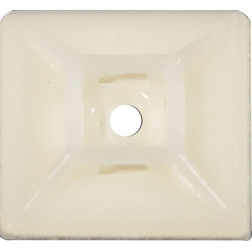 Morris Products 20354 Self-Adhesive Tie Mounts Natural Nylon