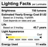 Luxrite LR23784 4" LED Downlight Retrofit Square 5CCT Baffled