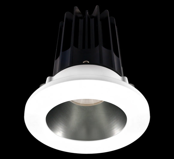 Lotus LED-2-S15W-5CCT-2RRCH-2RTWH 2 Inch Round Recessed LED 15 Watt Designer Series - 5CCT Selectable - 1000 Lumen - Chrome Reflector - White Trim