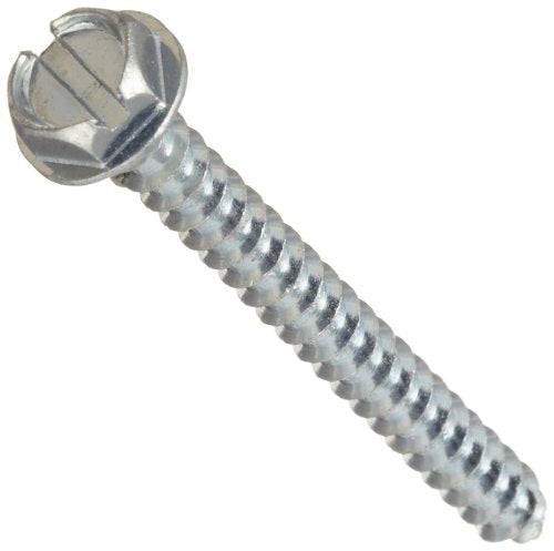 Morris Products 30250 Sheet Metal Screws - Hex/Slot 10X2 (Pack of 100)