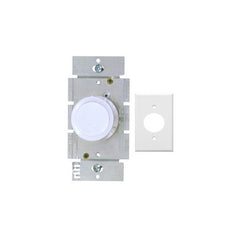 Morris Products 82710 Rotary Dimmer Ivory Single Pole (Turn On/Off)