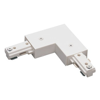 Nora Lighting NT-313W - One-Circuit L-Connector - White finish