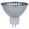 Halogen - Silver Back MR16 Mini Reflector - 50 Watt - 650 Lumens  - Bright White - 3200 Kelvin