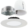 Luxrite LR24960 - 4" Multi Fit LED Dwonlight - Magnetic Interchangable Trim - 5 CCT SELECT