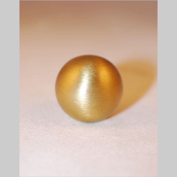 Kirks Lane-72362 - 1 1/4" solid brass ball brush brass