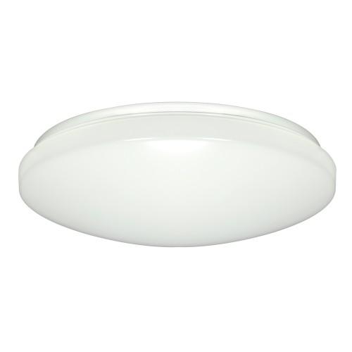 NUVO Lighting 62/548 LED Fixture 14 inch - Flush Mounted with Occupancy Sensor, White Finish, 16.5 Watt, 3000 Kelvin, Warm White, 1200 Lumens, Direct Wired Base, 120 Volt, Dimmable, 50000 Average Rated Hours