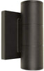 NUVO Lighting 62/1145 LED Fixture 2 Light Small Up/Down Sconce, Bronze Finish, 10 Watt, 3000 Kelvin, Warm White, 700 Lumens, Connector Base, 120-277 Volt, 50000 Average Rated Hours