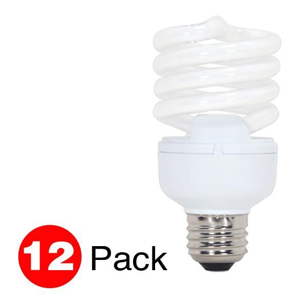 Satco S7437 Compact Fluorescent Spirals T2