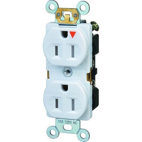 Morris Products 82446 Wh 15A-125V Iso Tamper Rec