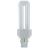 Plug-In - PLD 2-Pin Double U-Shaped Twin Tube - 9 Watt - 525 Lumens  - Warm White - 2700 Kelvin