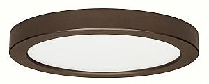 Satco S9338 LED Fixture 9 inch Flush Mount  - 18.5 Watt -  Round -  Bronze Finish