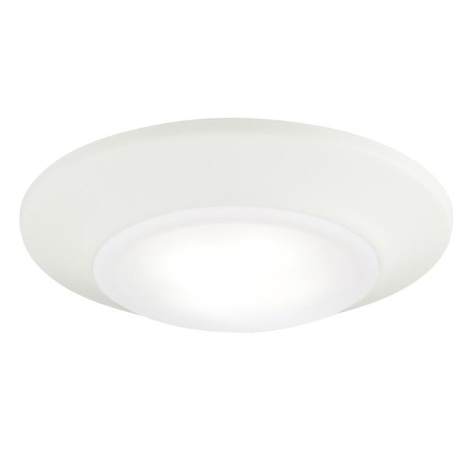 Westinghouse 6364400 6 inch LED Surface Mount - 12 Watt. White Finish - Frosted Lens - 5000 Kelvin