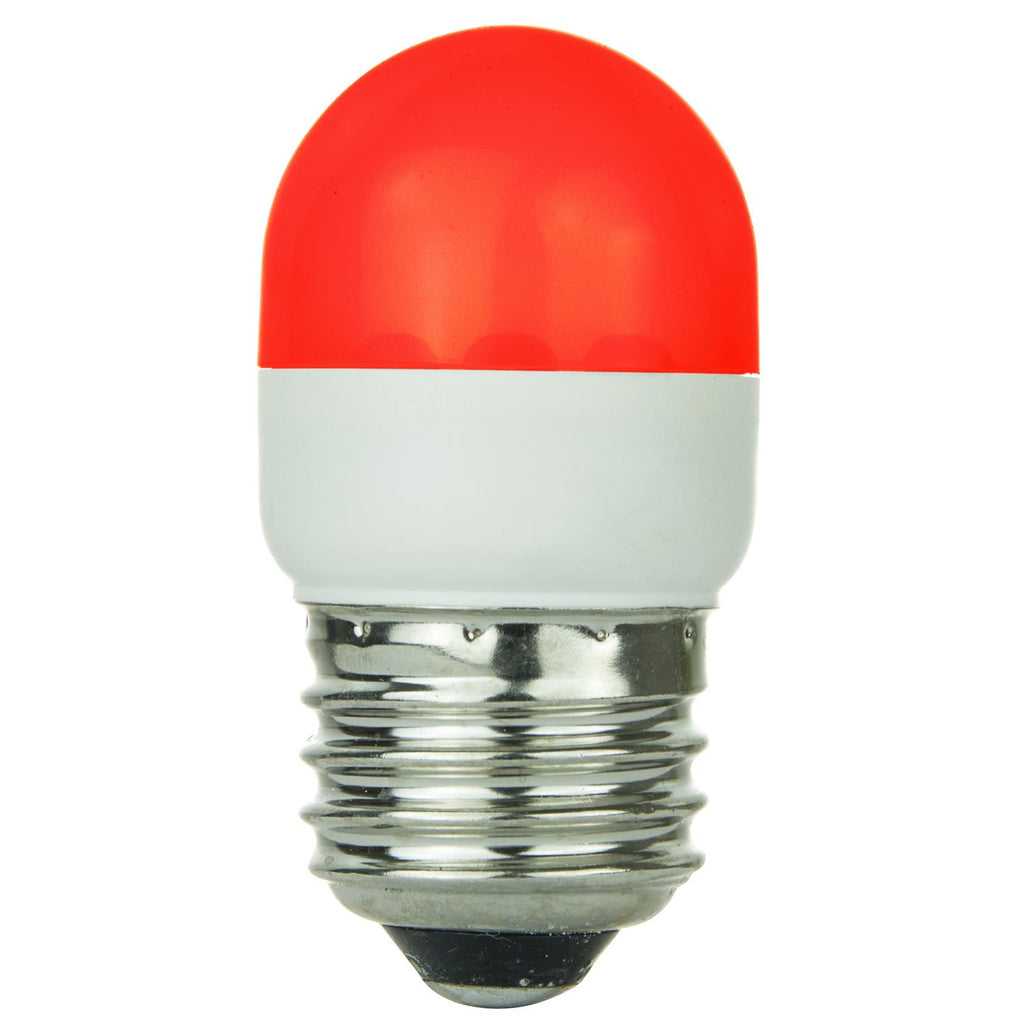 LED - Tubular Indicator - 1 Watt -Red - Red
