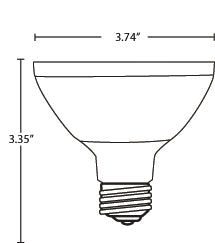 Halco PAR30FL14S/827/W/LED