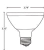 Halco PAR30FL14S/827/W/LED
