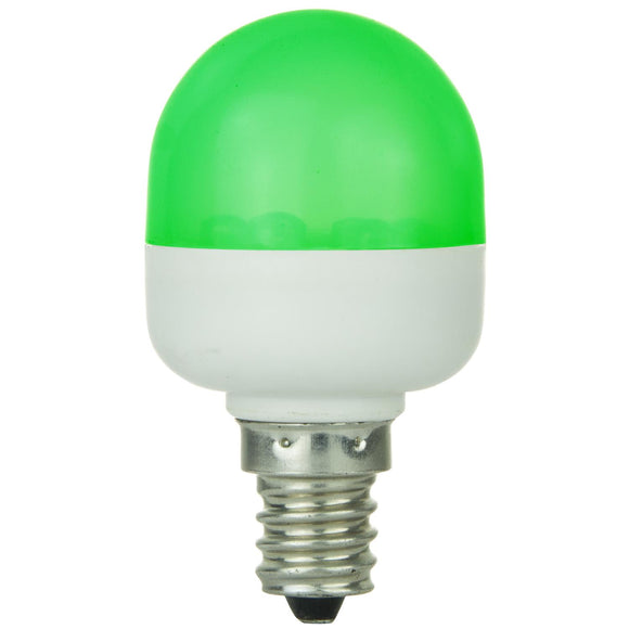 LED - Tubular Indicator - 0.5 Watt -Green - Green