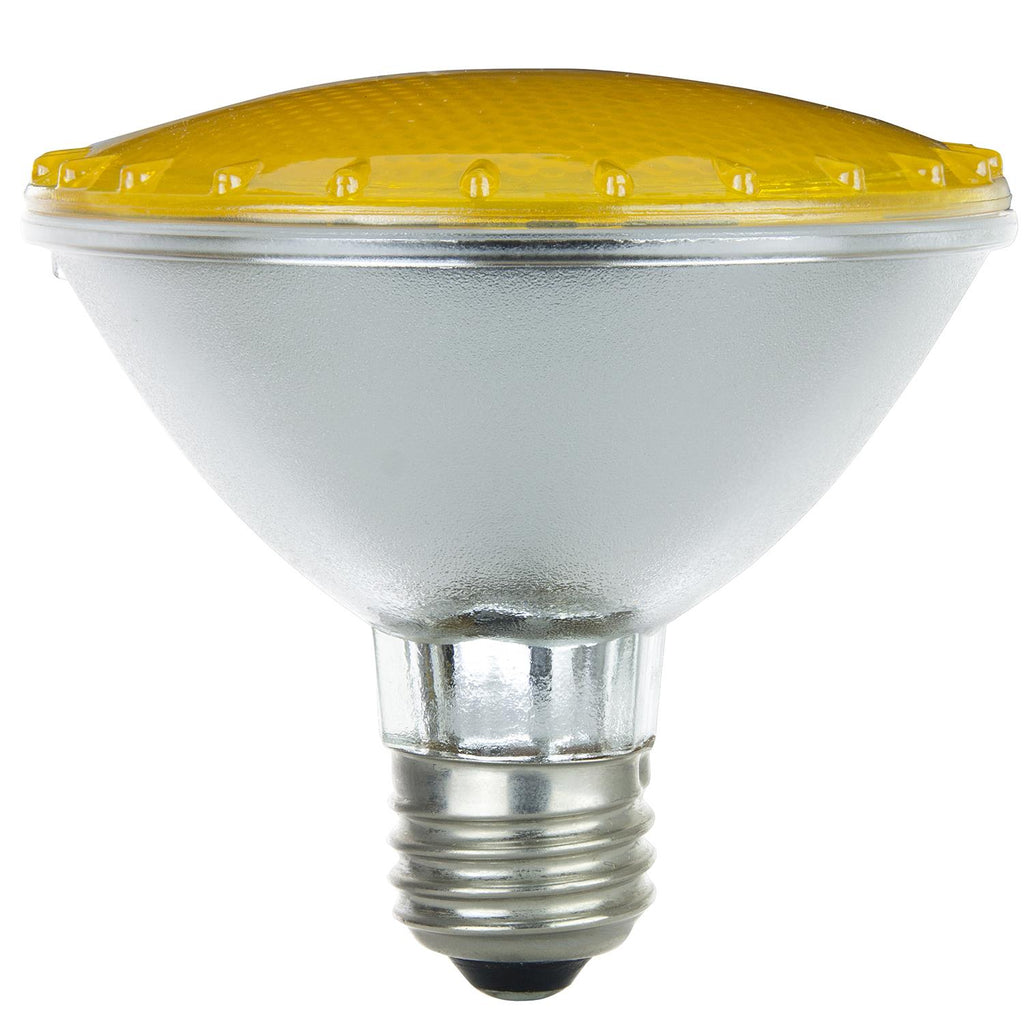 Halogen - Colored PAR30 Reflector - 75 Watt -Yellow - Yellow