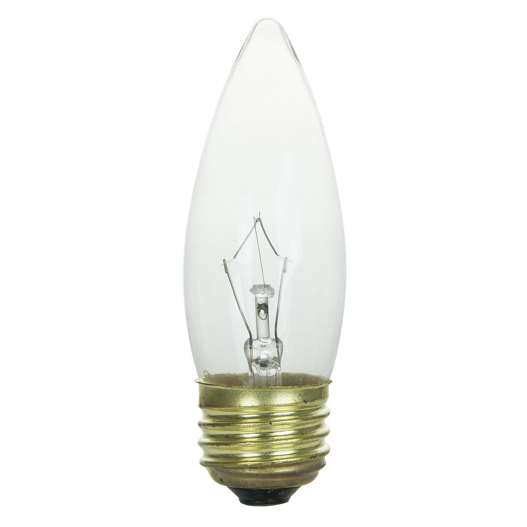 Incandescent - Chandelier - 25 Watt - 162 Lumens  - Warm White - 2700 Kelvin