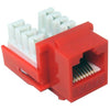 Morris Products 88423 Cat 6 110 Red Jack
