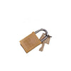 Morris Products 21642 Gold Padlock Keyed Different