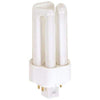 Satco S4369 Compact Fluorescent Triple Twin 4 Pin T4