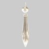 Kirks Lane-6012 - 4" u drop crystal prism brass pins