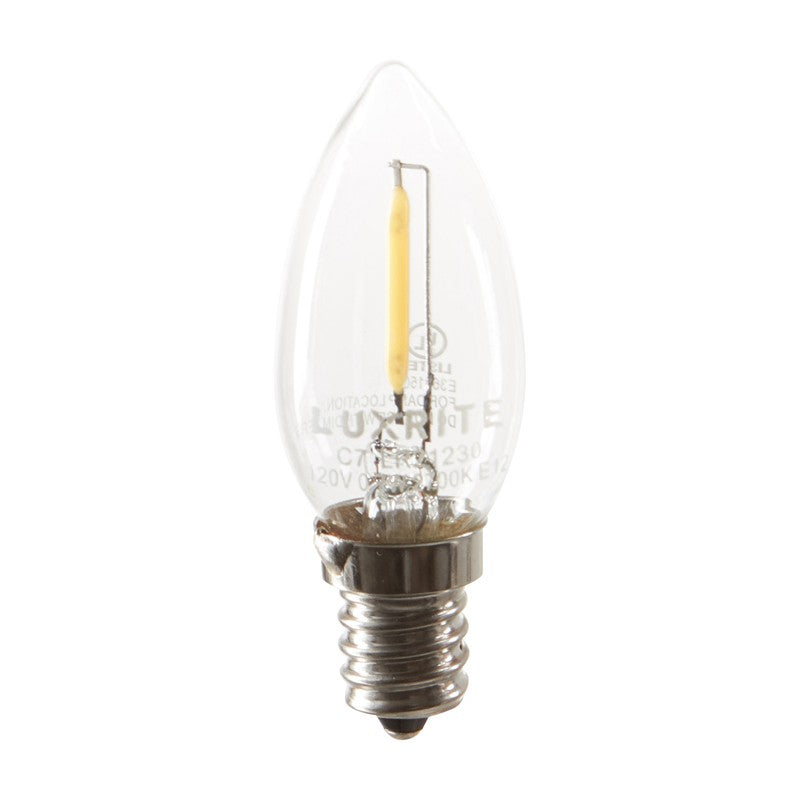 LED Antique Filament Lamp - 0.5 Watt - 50 Lumens - 2700K Kelvin - 80 CRI - 15000 - LR21230