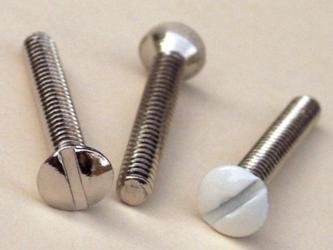Morris Products 30750 6-32 X 1 inch Nickel Plate Screws (Pack of 100)