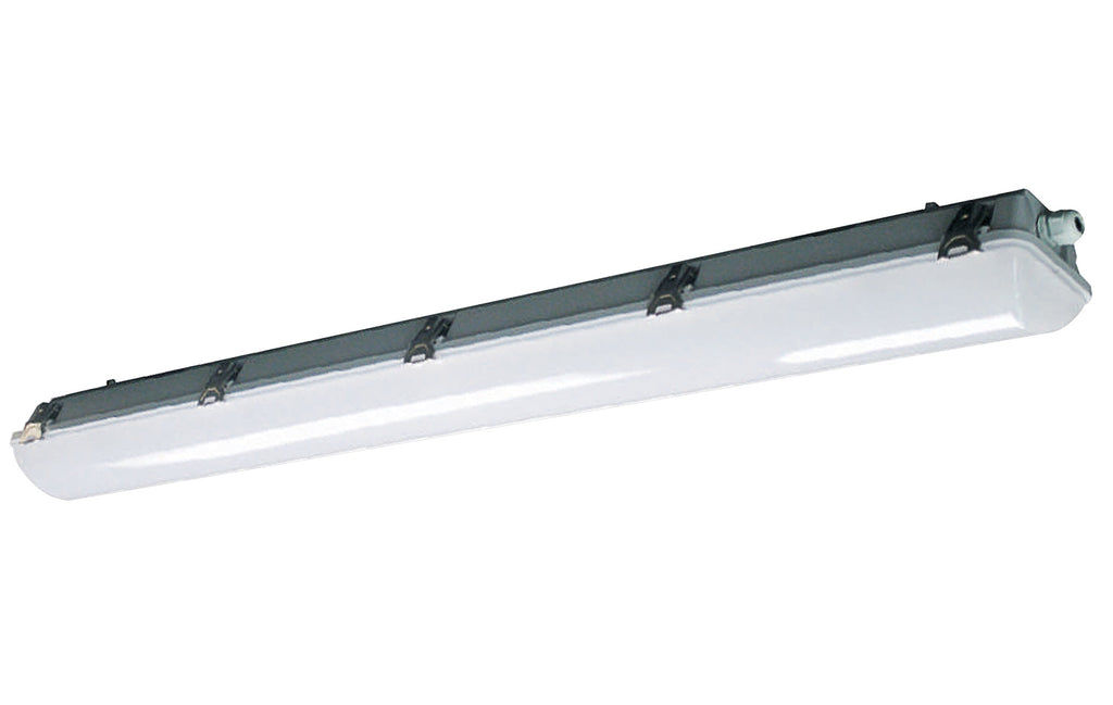 4 Foot Vapor Tight IP65 Wet Rated LED Fixture - 034 Watt - 1000 Lumens - 4000K Kelvin - 80 CRI - 50000 - LR25130