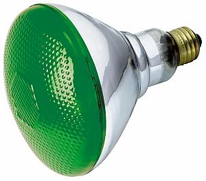 Satco S5005 Incandescent BR38 Green