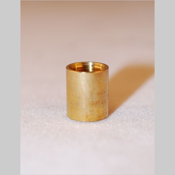 Kirks Lane-75173 - solid br. coupling b&l. 1/8f x 9/16"long