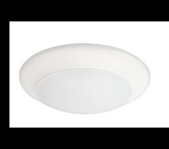 American Lighting QD4-30-WH 4 Inch LED Surface Mount Fixture - Quick Disc - 3000 Kelvin - Dimmable - White Trim