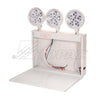 Topaz 75112 - 3-HEAD LED EMERGENCY LIGHT NYC APPROVED - 	1W LED HEADS 120/277VAC WALL MOUNT