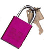 Morris Products 21658 Red Padlock Keyed Alike