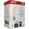 Satco S11251 - 4.5 Watt - G25 LED - Tunable White - Clear - Starfish IOT - 120 Volt - 450 Lumens