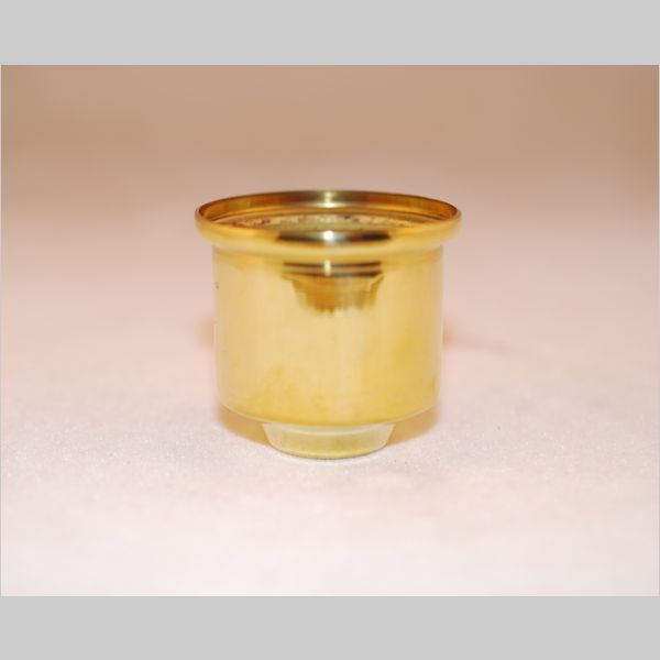 Kirks Lane-62212 - 1-3/8" stand. candle cup pol. brass